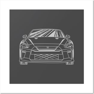 Nissan GTR supercar Posters and Art